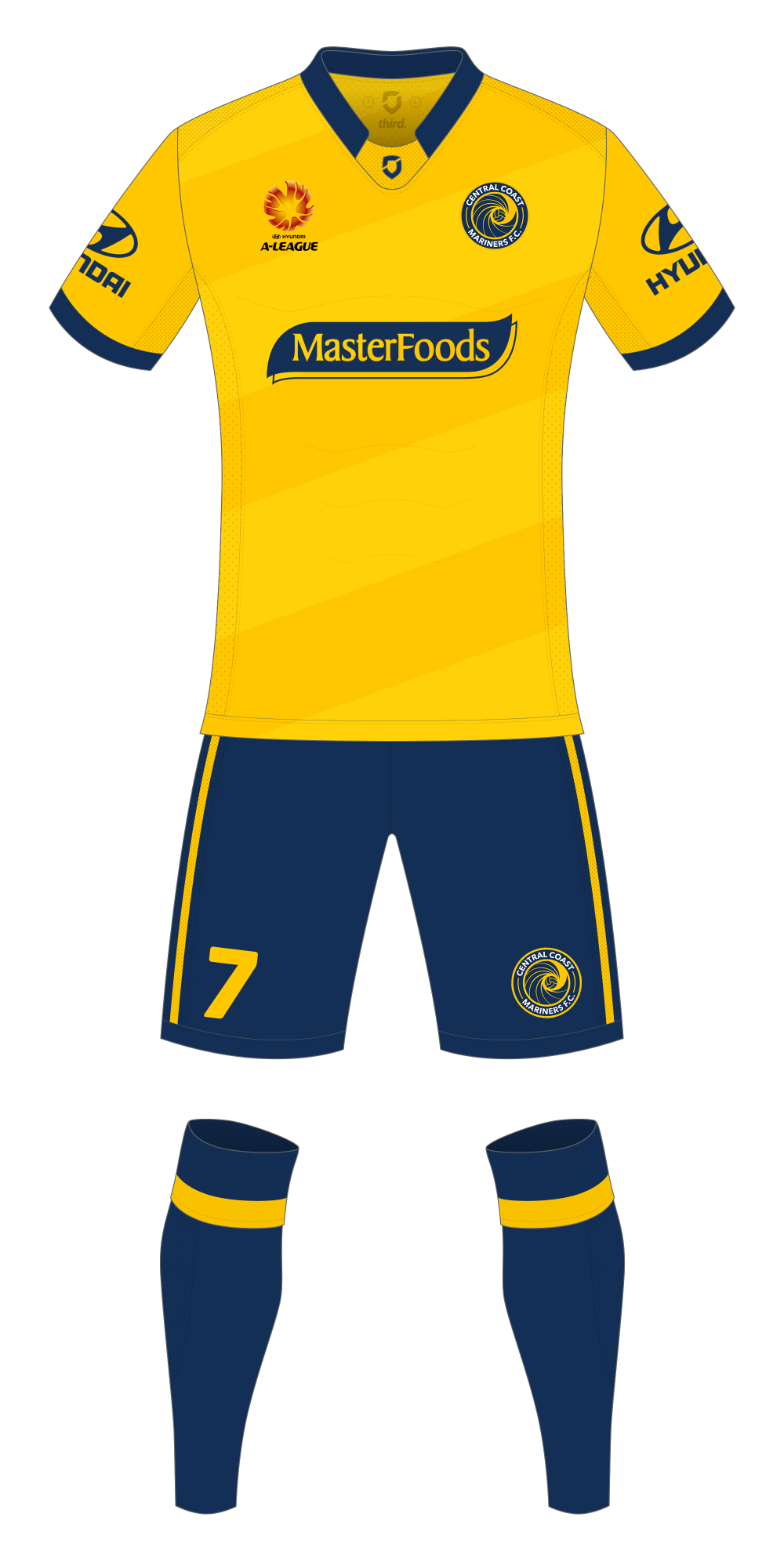 Central Coast Mariners Home Kit