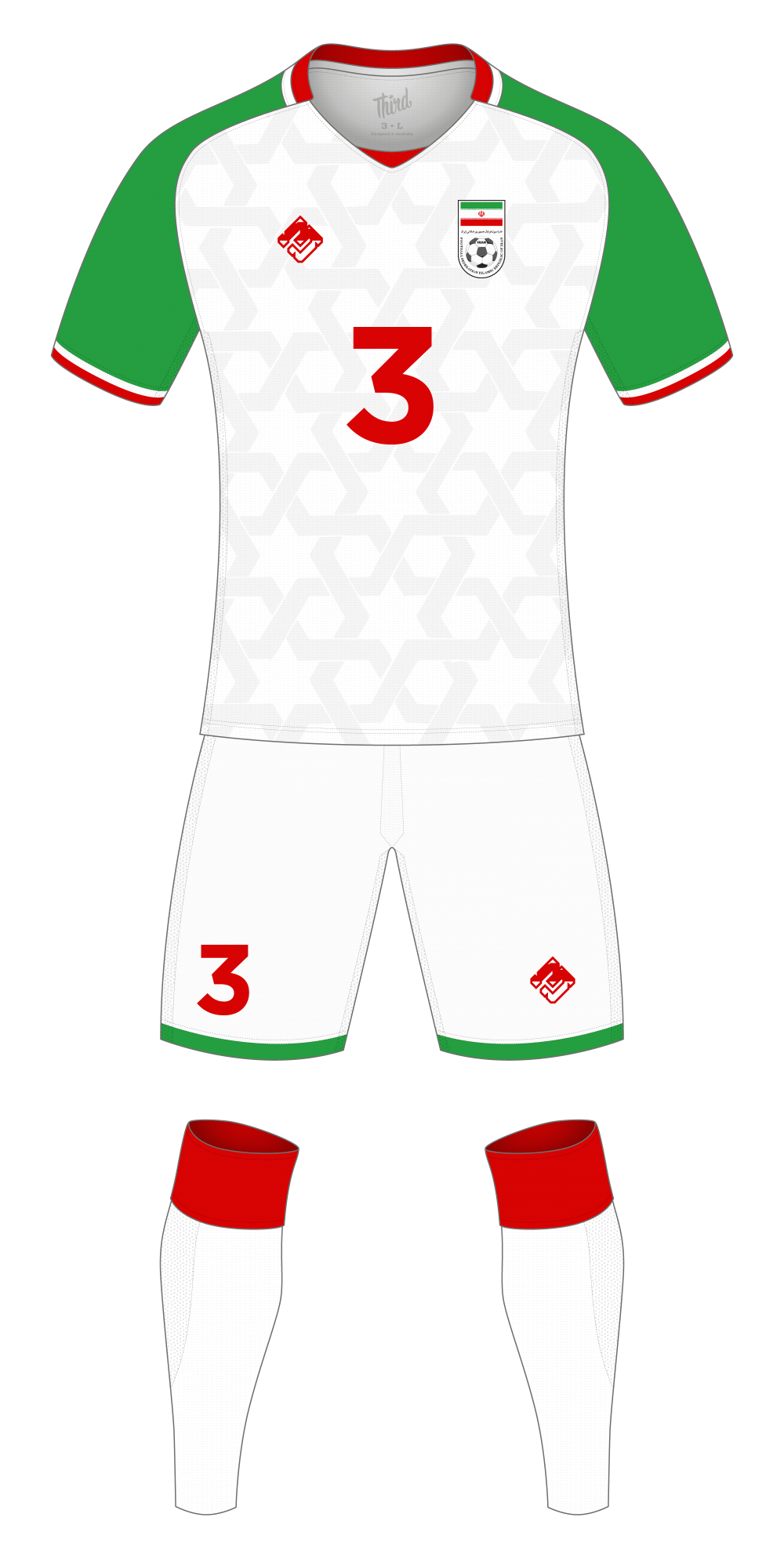 Iran World Cup 2018 concept