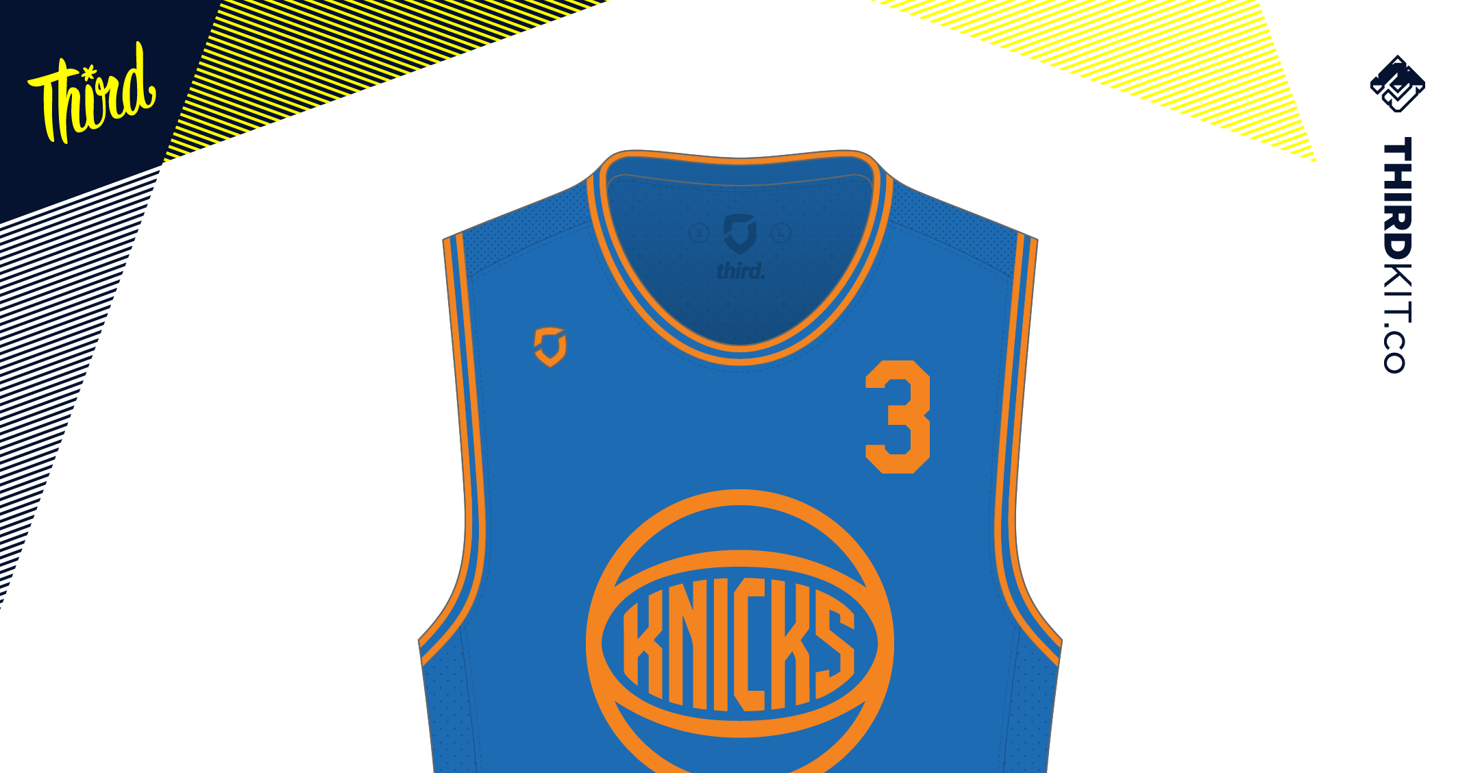 New York Knicks Alternate — Third Sports Design By Dean Robinson