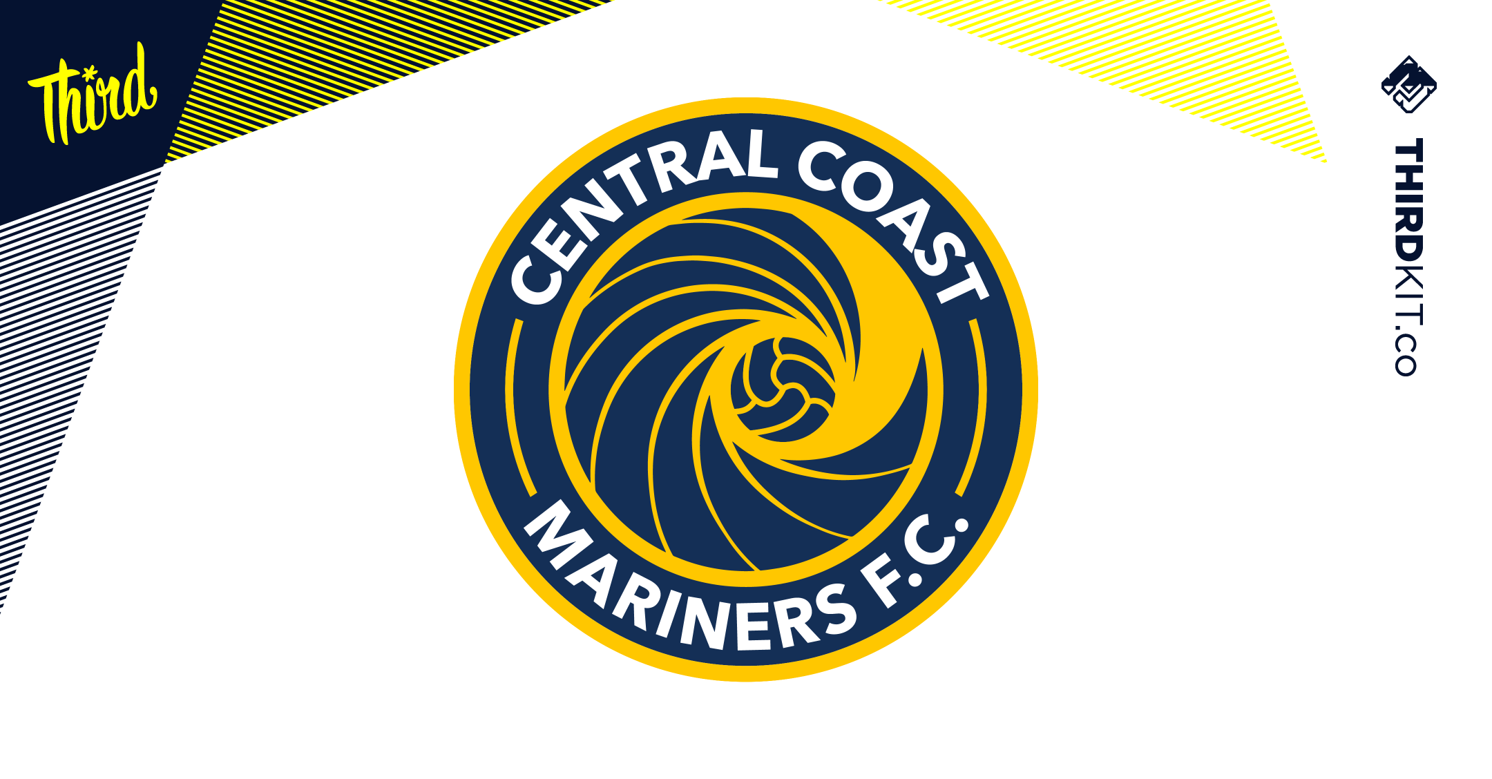 Central Coast Mariners — Third Sports Design by Dean Robinson 