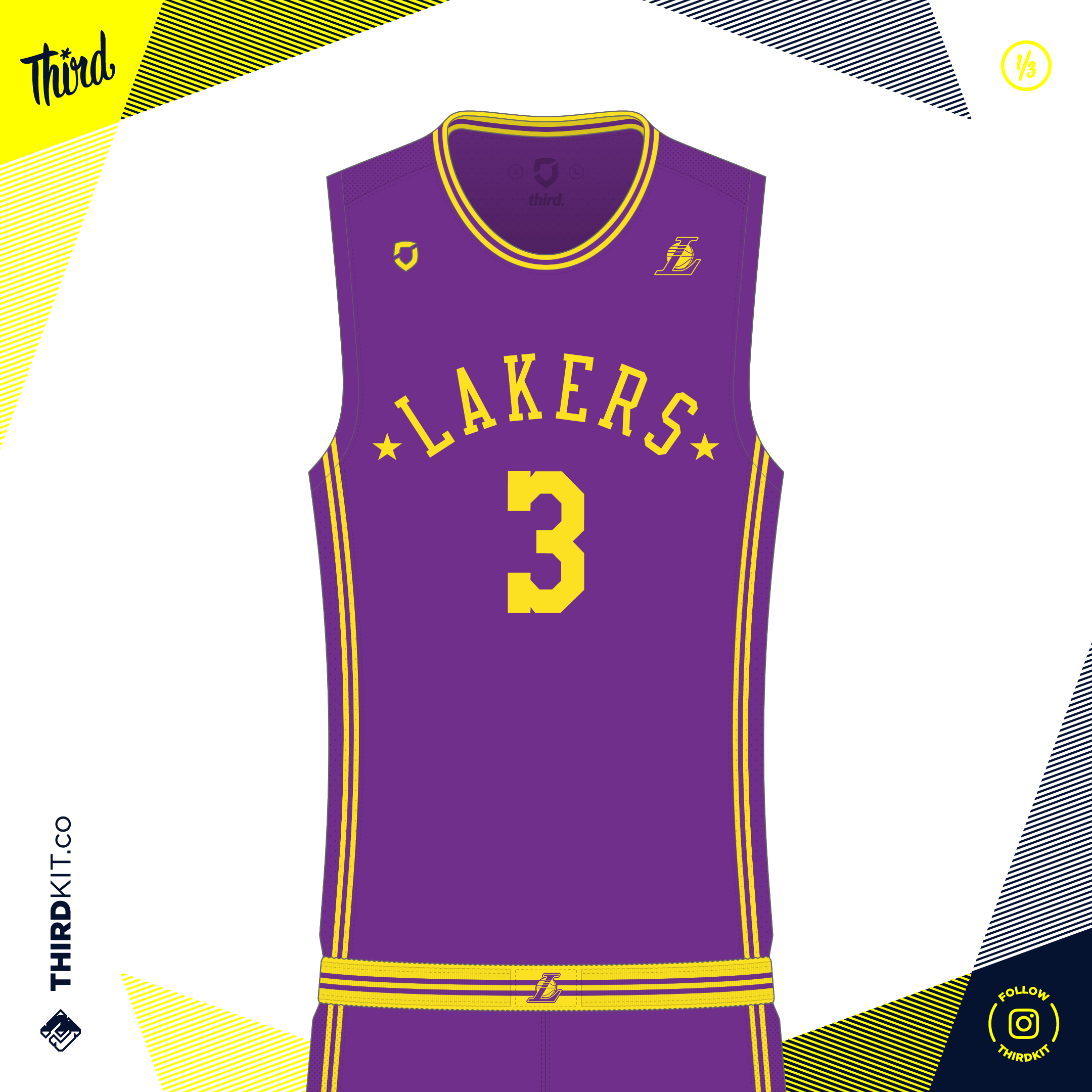 lakers third jersey