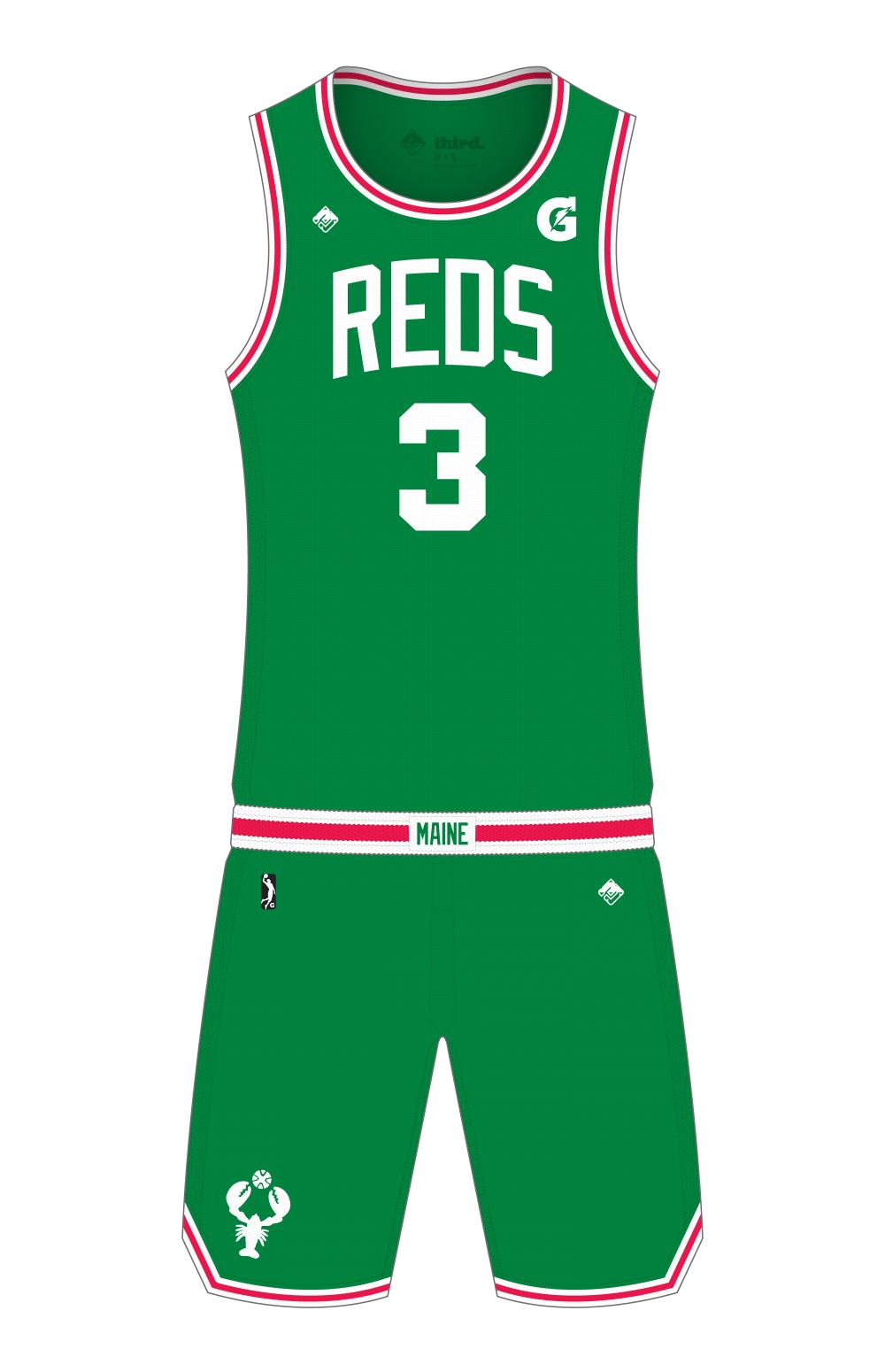 Maine Red Claws Alternate