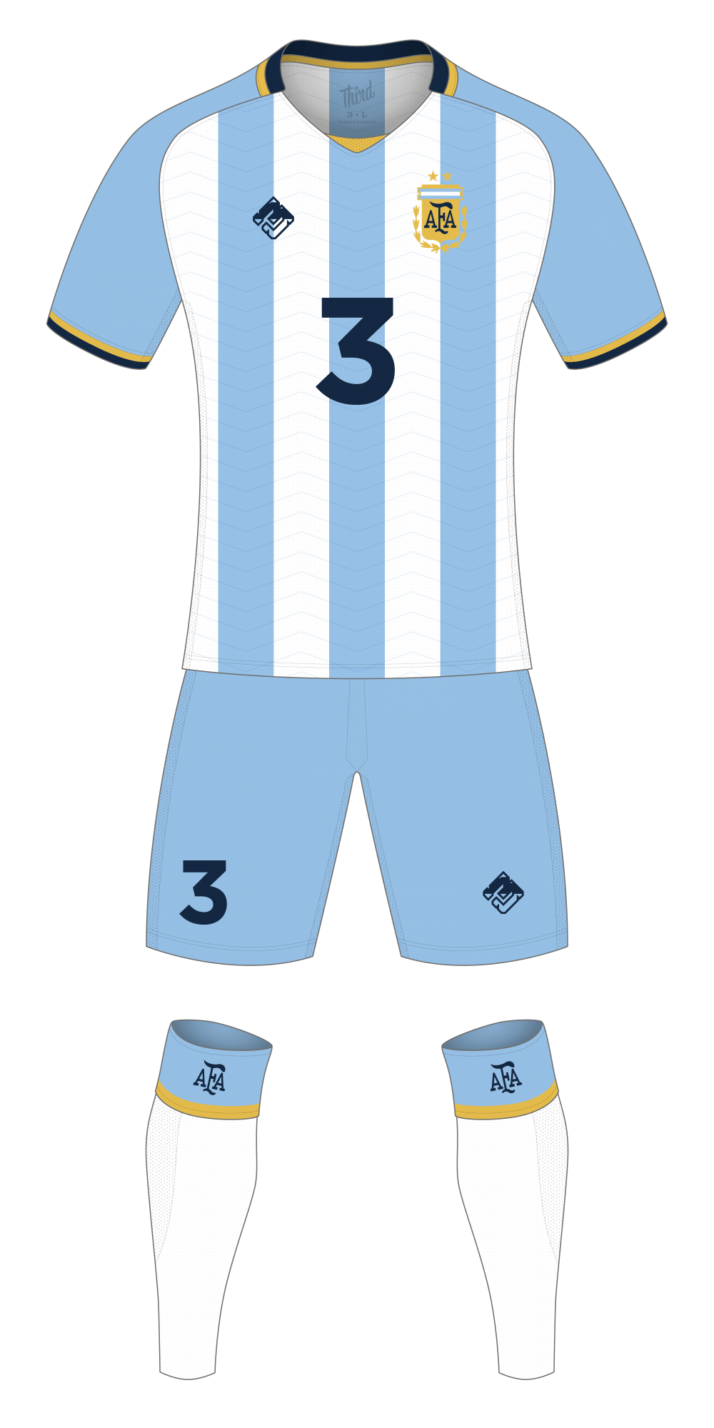 Argentina World Cup 2018 concept