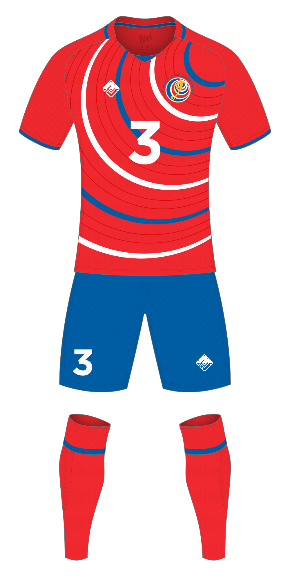 Costa Rica World Cup 2018 concept
