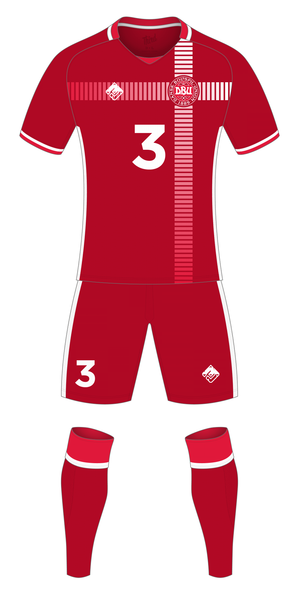 Denmark World Cup 2018 concept