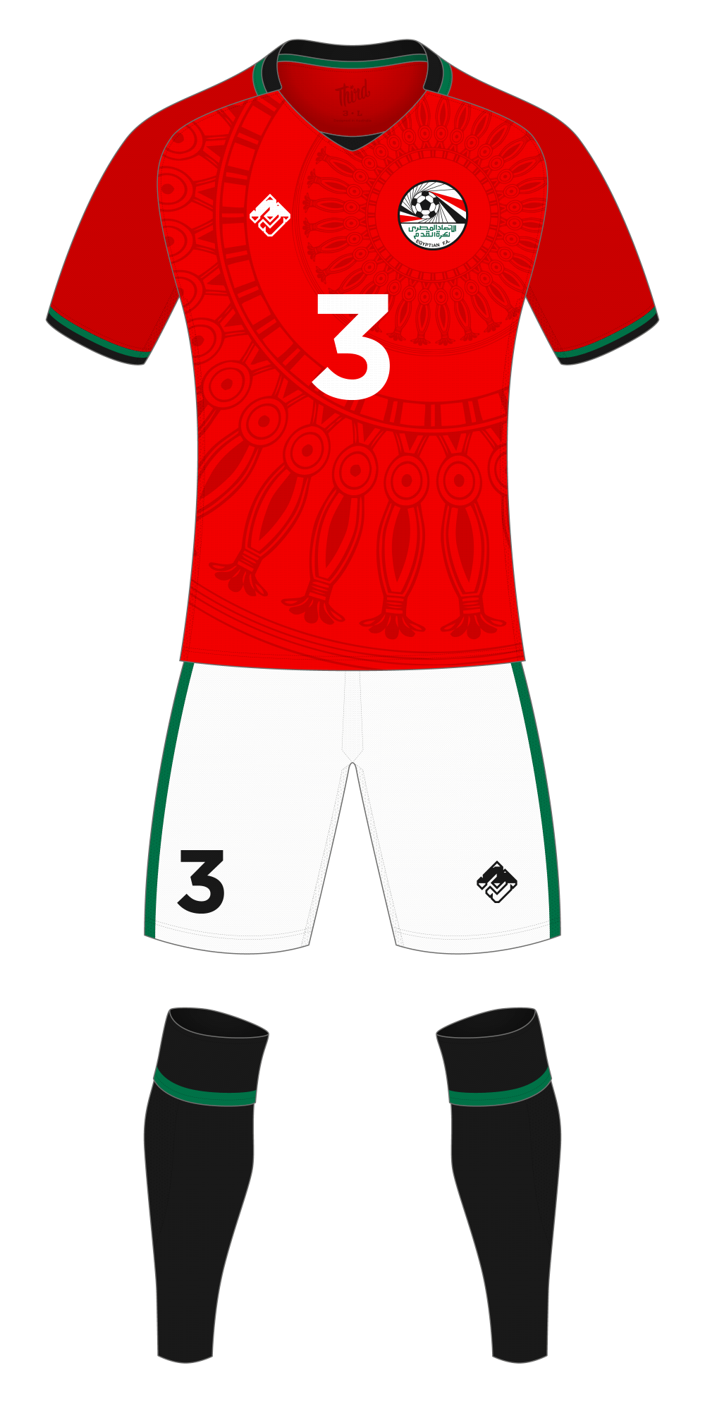 Egypt World Cup 2018 concept