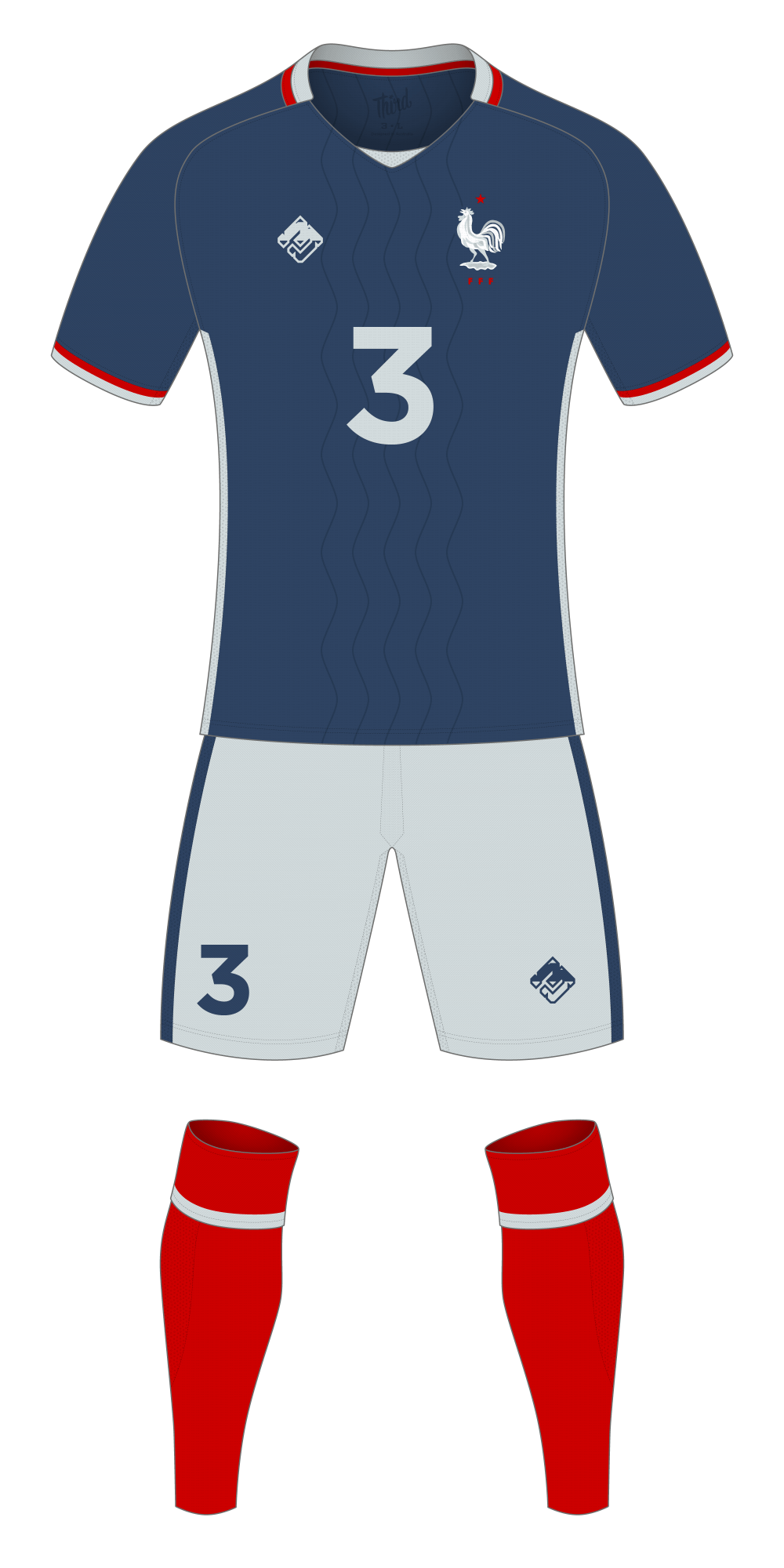 France World Cup 2018 concept