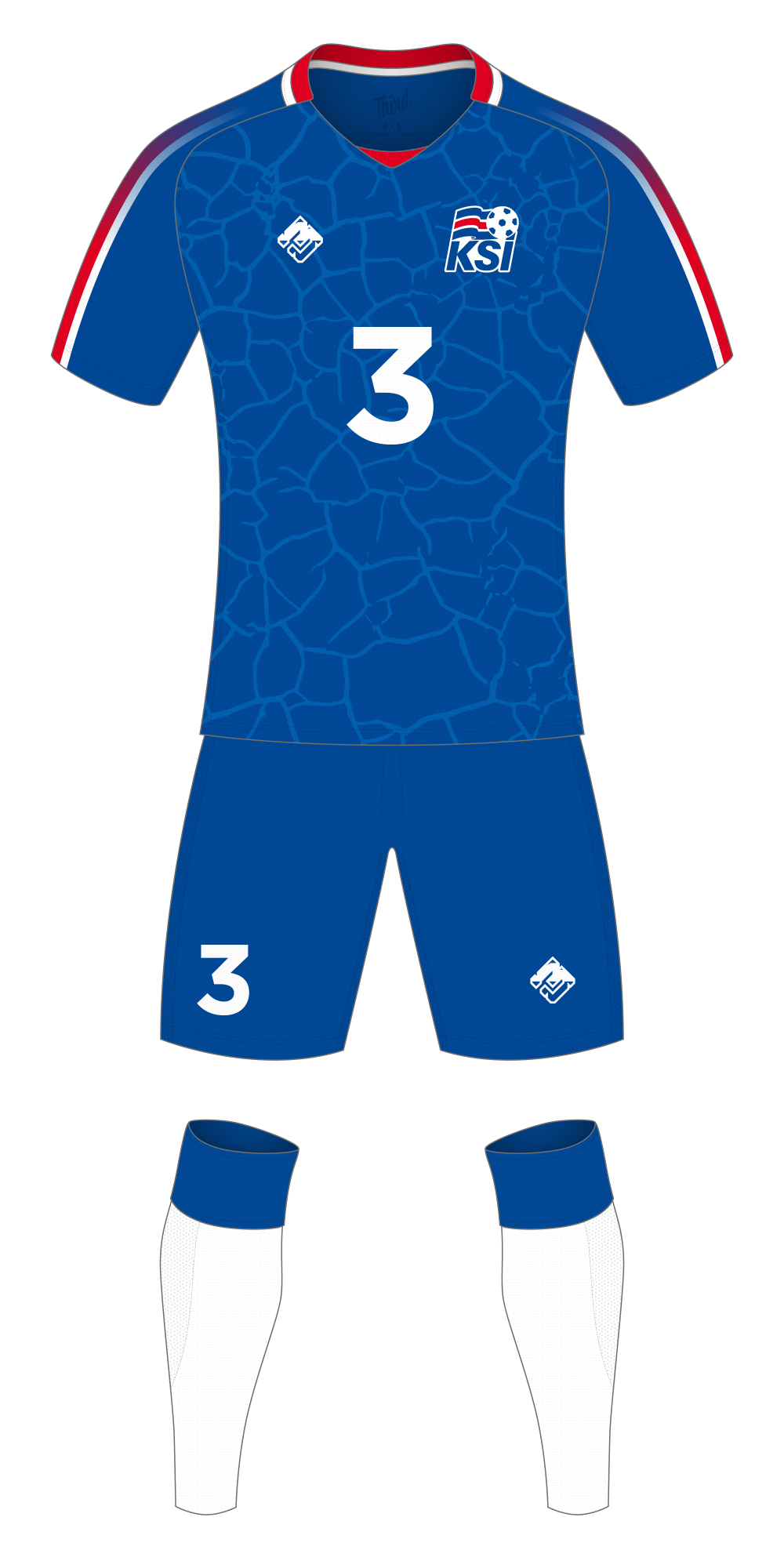 Iceland World Cup 2018 concept