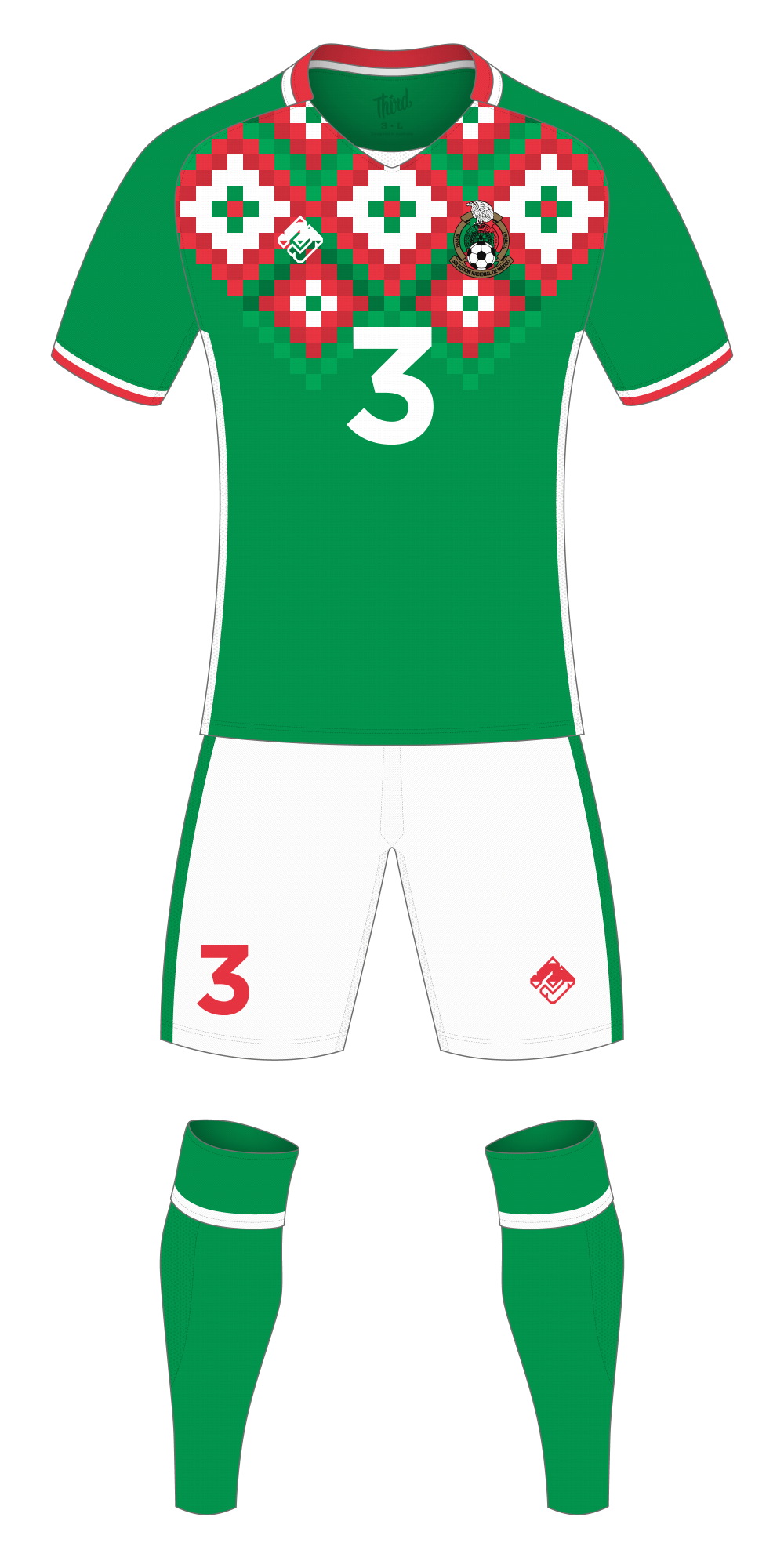 Mexico World Cup 2018 concept
