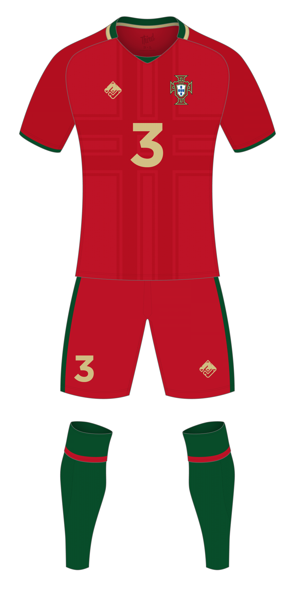 Portugal World Cup 2018 concept
