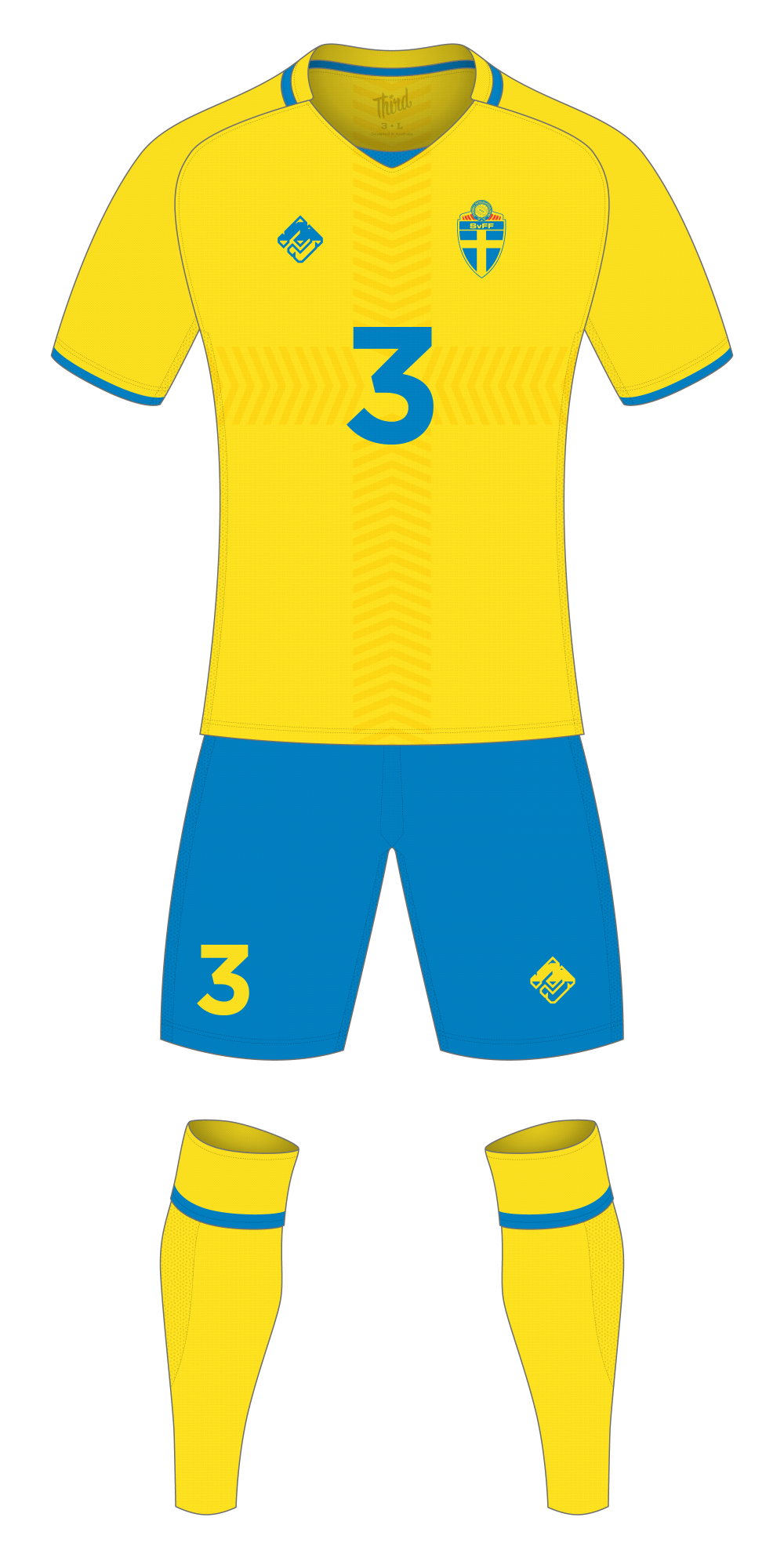 Sweden World Cup 2018 concept