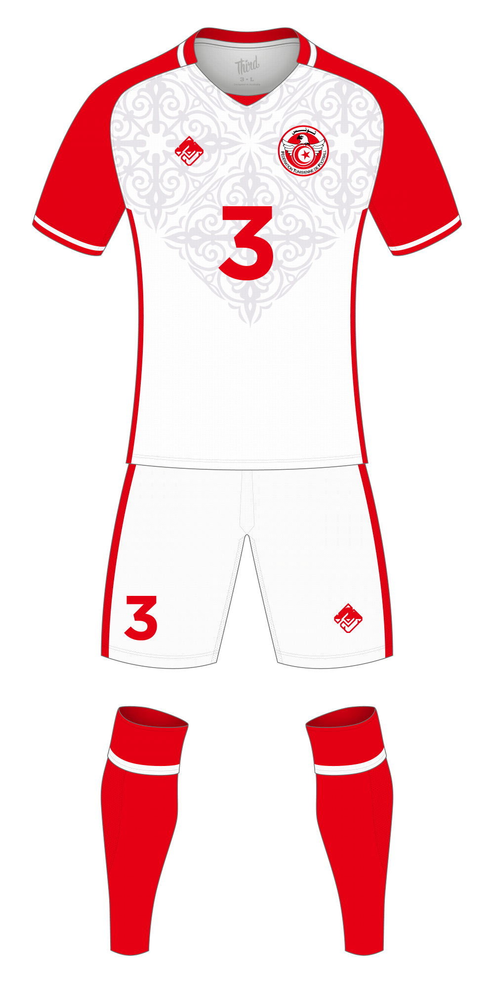 Tunisia World Cup 2018 concept