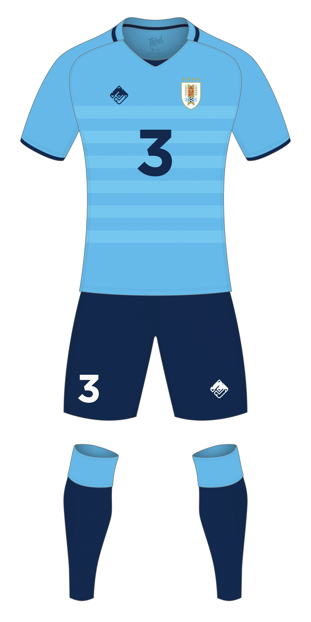 Uruguay World Cup 2018 concept