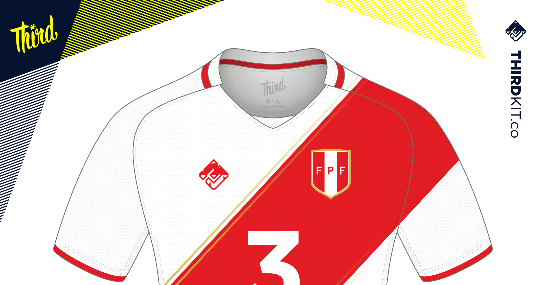 Peru World Cup 2018 Concept — Third Sports Design By Dean Robinson