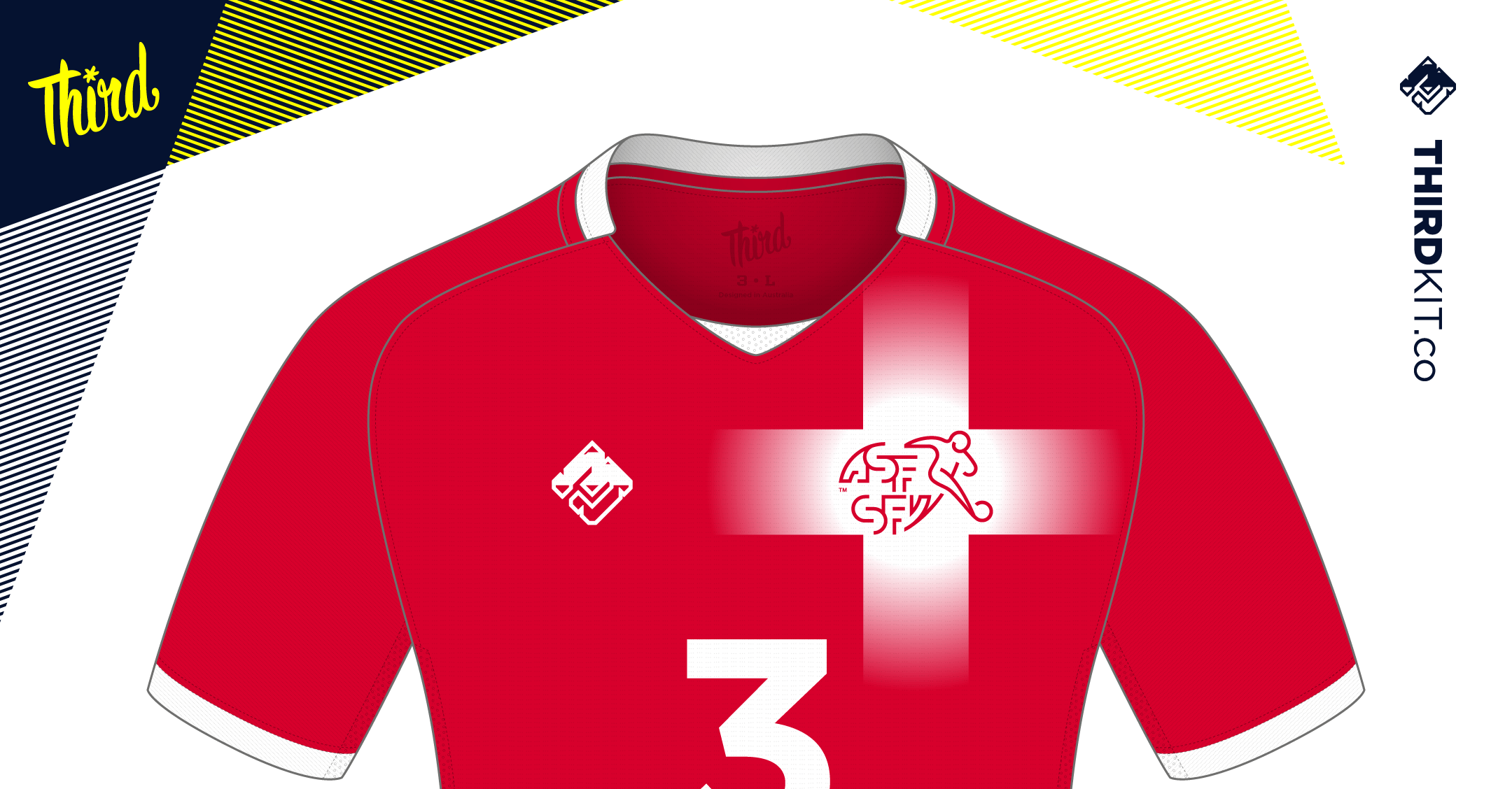 Switzerland World Cup 2018 Concept — Third Sports Design By Dean Robinson